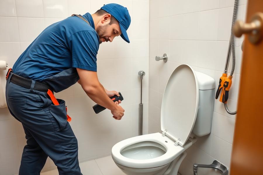 Desentupimento de Vaso Sanitário
